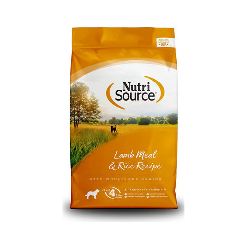 Nutrisource Dog Lamb & Rice 15Lb