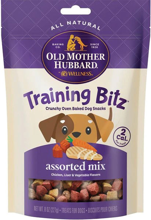 Omh Bitz Assorted 8oz Crunchy Mini/Training