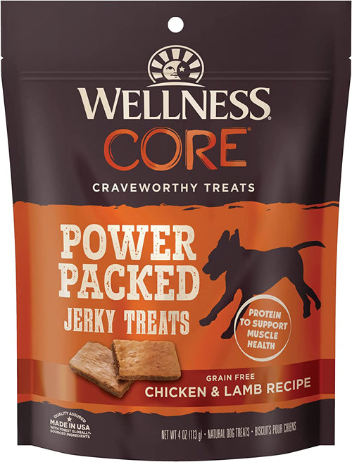 Wellness Core Power Packed Dog 4oz Chicken Jerky