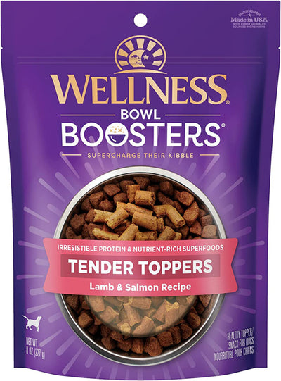 Wellness Bowl Bstr Tndr Topper Dog 8oz Lamb Slmn