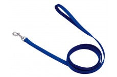 Coastal Single-Ply Nylon Dog Leash Blue 5-8 in x 6 ft