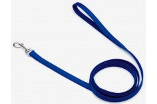 Coastal Single-Ply Nylon Dog Leash Blue 3-4 in x 6 ft