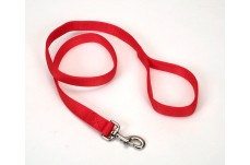 Coastal Double-Ply Nylon Dog Leash Red 1 in x 4 ft