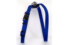 Size Right Adjustable Nylon Dog Harness Blue Small 5-8 in x 18-24 in