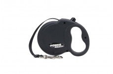 Coastal Retractable Dog Leash Black 16 ft Small