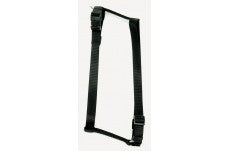 Coastal Standard Adjustable Nylon Dog Harness Black Extra-Small 3-8 in x 10-18 in
