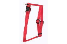 Coastal Standard Adjustable Nylon Dog Harness Red Medium 3-4 in x 18-30 in