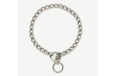 Titan Chain Training Dog Collar X-Fine Nickel; Chrome 1.5 mm x 12 in