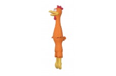 Rascals Latex Dog Toy Rooster 15 in