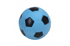 Rascals Latex Dog Toy Soccerball Blue 3 in