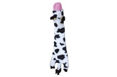 Skinneeez Crinkler Dog Toy Cow 14 in