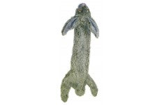 Skinneeez Dog Toy Forest Series Rabbit Gray Regular