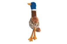 Skinneeez Dog Toy Plus Duck Multi-Color 15 in