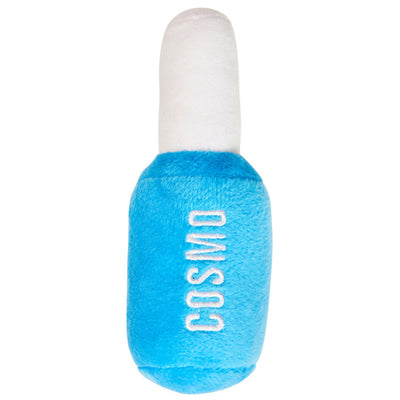 Fashion Pet Cosmo Nail Polish Plush Dog Toy Assorted 6 in