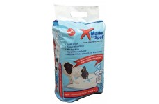 Spot X Marks The Spot Puppy Training Pads White 50 Pack 22 in x 22 in