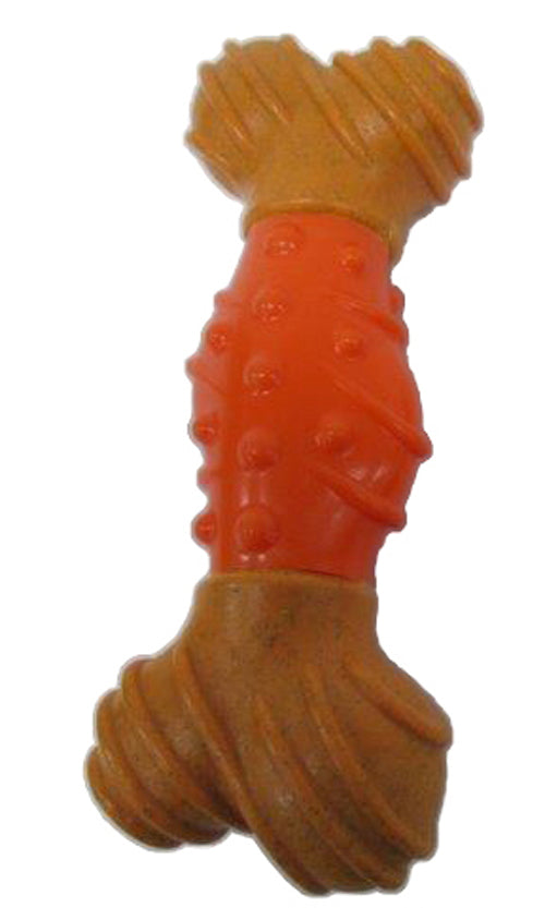 Ethical Pet Bambone Dental Bone 7in. Peanut Butter