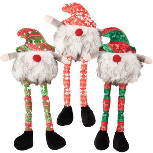 Holiday Gnomes Long Leg Asst 21in.