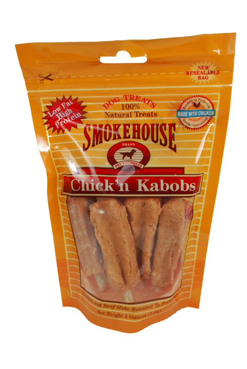 Smokehouse Chicken Kabobs Dog Treats 4 oz Small