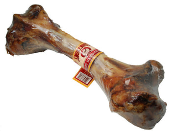 Smokehouse USA Made Meaty Mammoth Bone Dog Chew 14-16 in