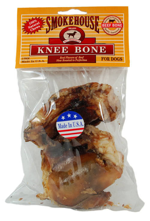 Smokehouse USA Made Knee Bones Dog Chew 2 Pack