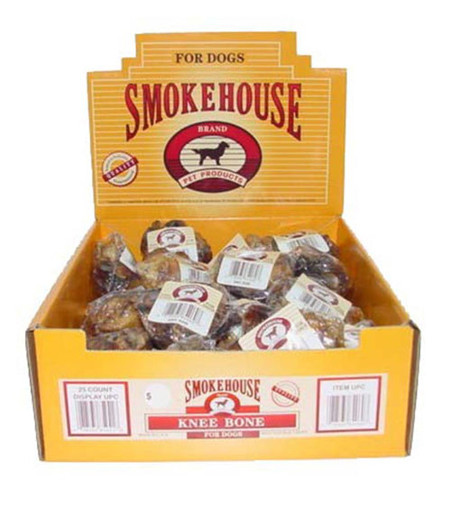 Smokehouse USA Made Knee Bones Dog Chew 25 Count