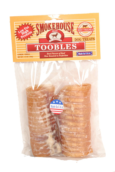 Smokehouse USA Made Toobles Dog Chew 2 Count 4-5 in