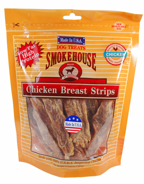 Smokehouse USA Made Chicken Strips Dog Treat 8 oz