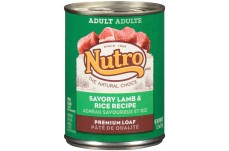 Nutro Products Savory Lamb and Rice Recipe Canned Dog Food 12Ea-12.5 Oz; 12 Pk