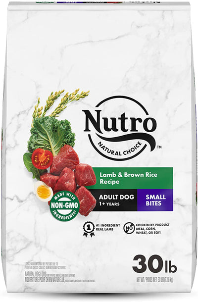 Nutro Products WHOLESOME ESSENTIALS Lamb and Rice Recipe Small Bites 30 lb