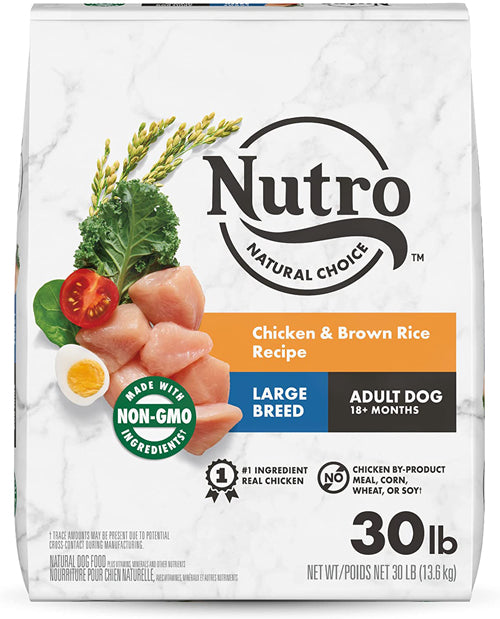 Nutro Products WHOLESOME ESSENTIALS Chicken Brown Rice and Sweet Potato Large Breed Senior 30 lb