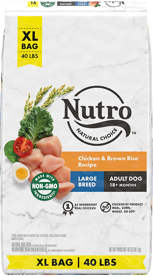 Nutro Products Wholesome Essentials Adult Chicken and Rice Large Breed Dry Dog Food 40 lb