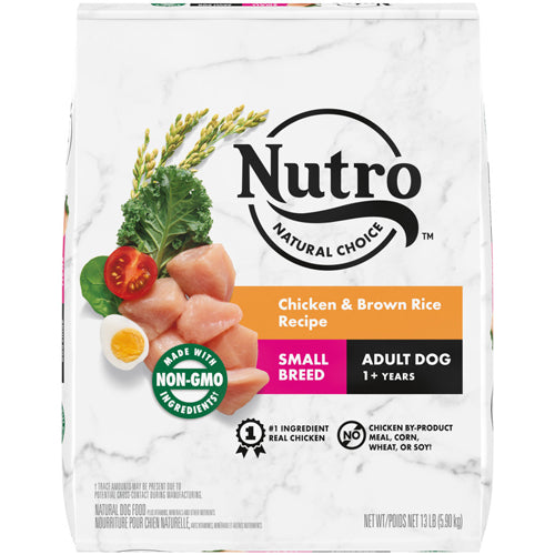 Nutro Products Natural Choice Chicken and Brown Rice Recipe Small Breed Dog Food 13 lbs