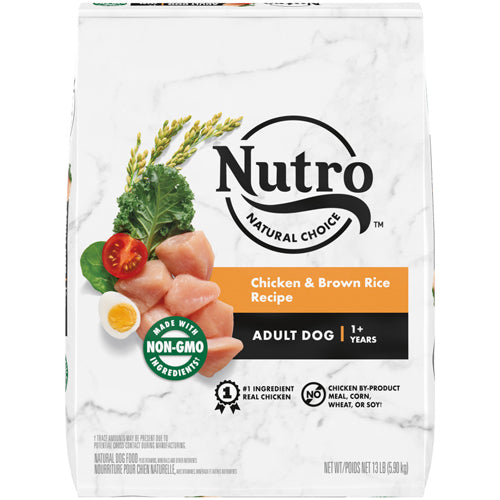 Nutro Products Natural Choice Chicken and Brown Rice Recipe Dry Dog Food 13 lbs