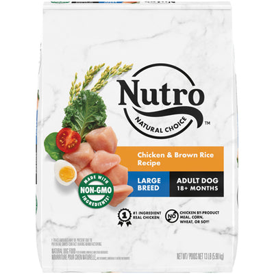 Nutro Products Natural Choice Chicken and Brown Rice Recipe Large Breed Dry Dog Food 13 Lb