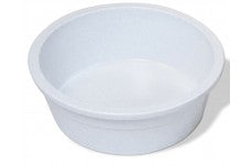 Van Ness Plastics Crock Heavyweight Dish for Dogs Crook Grey 106 oz Jumbo