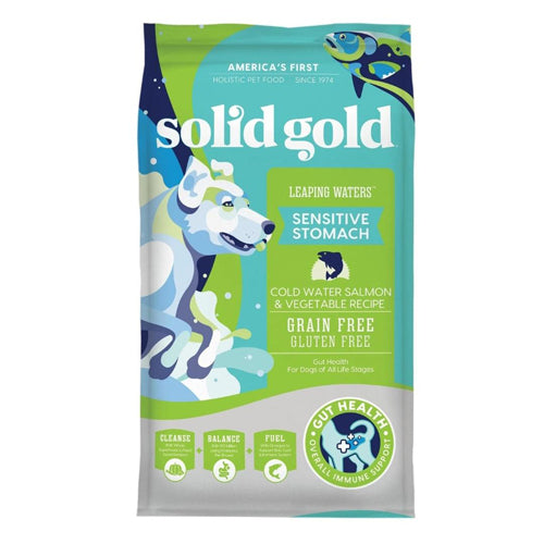 Solid Gold Dog 4Lb Leaping Waters Salmon Grain Free