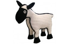 Tuffy Barn Yard Series Dog Toy Sheep Black; White