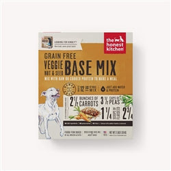 The Honest Kitchen Kindly Veggie; Nut and Seed Grain-Free Dehydrated Dog Base Mix 3 Lbs