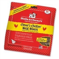 Stella and Chewys Freeze Dried Dog Food Mixers Chicken 3.5 Oz