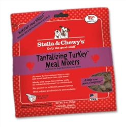 Stella and Chewys Freeze Dried Dog Food Mixers Turkey 18Oz