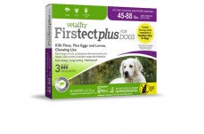 Vetality Firstect Plus Flea and Tick for Dogs 0.273 fl. oz 3 Count