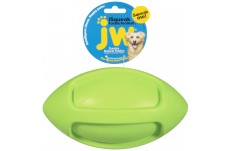 JW Pet iSqueak Funble Dog Toy Football Assorted Large