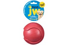 JW Pet iSqueak Bouncin Dog Toy Baseball Assorted Large