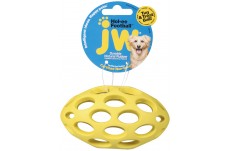 JW Pet Hol-ee Football Dog Toy Assorted Small