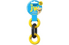 JW Pet Invincible Single Chain Dog Toy Assorted Mini