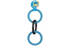 JW Pet Invincible Triple Chains Dog Toy Assorted Large