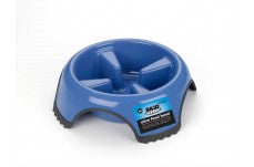 JW Pet Skid Stop Slow Feed Dog Bowl Assorted Medium