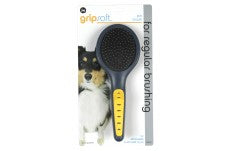 JW Pet Pin Brush Grey; Yellow Large