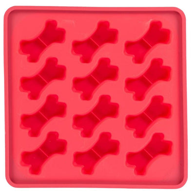 Messy Mutts Dog Framed Silicone Treat Making Mold 10In X 10In Watermelon