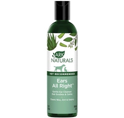 Ark Naturals Ears All Right Dog & Cat Gentle Cleaning Lotion, 4 Oz Bottle